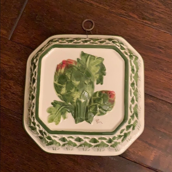 Artichoke Ceramic Wall Hanging Made in Italy 🇮🇹 - Picture 1 of 6